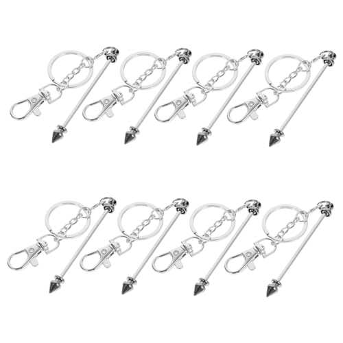 Yardenfun 8Stücke Schlüsselanhänger mit Perlen DIY Bastelset für Kreative Dekoration für Taschen Rucksäcke Persönliche Verarbeitet Farbenfroh Yardenfun 8Stücke Schlüsselanhänger mit Perlen DIY Bastelset für Kreative Dekoration für Taschen Rucksäcke Persönliche Verarbeitet Farbenfroh von Yardenfun