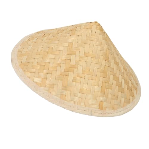 Yardenfun Bambus Kegelhut Leichter Chinesischer Strohhut Sonnenschutz Hut für Jungen und Mädchen Wanddeko Traditionell Geflochten Yardenfun Bambus Kegelhut Leichter Chinesischer Strohhut Sonnenschutz Hut für Jungen und Mädchen Wanddeko Traditionell Geflochten von Yardenfun