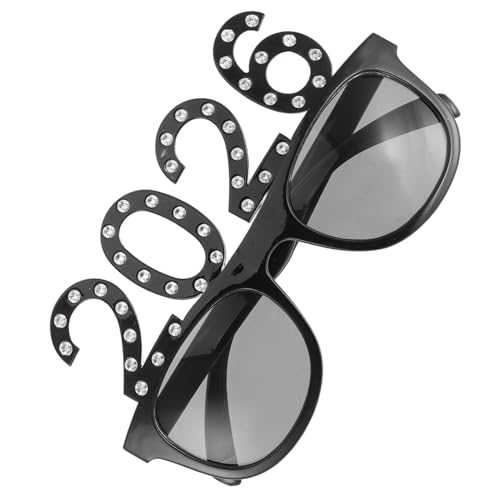 Yardenfun Festliche Sonnenbrille für Silvester Abschlussfeiern Robuste Leichte Party Dekoration für Foto Props bei Feiertagen Events von Yardenfun