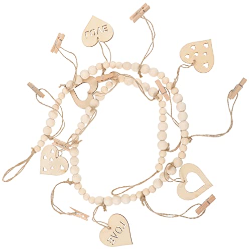 Yardenfun Hängende Fotodarstellung mit Clips Holzperlen für Kreative Collagen für Familienfotos Kunstwerke und Karten Langlebig mit Juteseil und Holzperlen Yardenfun Hängende Fotodarstellung mit Clips Holzperlen für Kreative Collagen für Familienfotos Kunstwerke und Karten Langlebig mit Juteseil und Holzperlen von Yardenfun