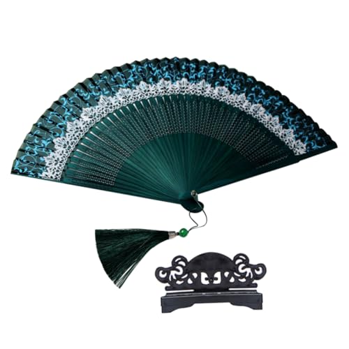 Yardenfun Faltbarer Handfächer Im Chinesischen Stil Aus Bambus Und Seide Exquisite Lüfter Mit Durchbrochenem Design Für Hochzeit Und Tanz Yardenfun Faltbarer Handfächer Im Chinesischen Stil Aus Bambus Und Seide Exquisite Lüfter Mit Durchbrochenem Design Für Hochzeit Und Tanz von Yardenfun