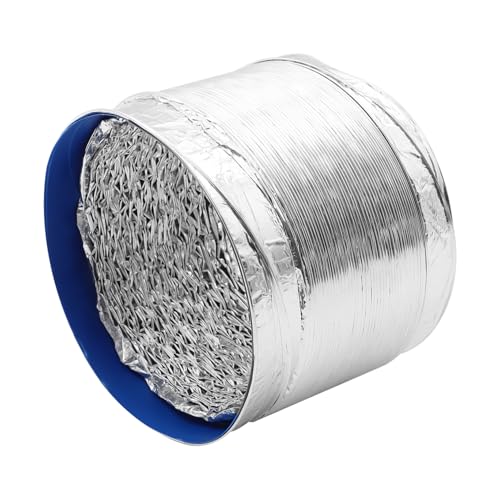 Yardenfun Hitzebeständiger Aluminium Flexschlauch Durchmesser Doppellagig Verstärkter Abluftkanal für Trockner und Lüftung Feuerhemmend Flexibel Geeignet für Hvac Bad Gewächshaus Grow Zelte Yardenfun Hitzebeständiger Aluminium Flexschlauch Durchmesser Doppellagig Verstärkter Abluftkanal für Trockner und Lüftung Feuerhemmend Flexibel Geeignet für Hvac Bad Gewächshaus Grow Zelte von Yardenfun