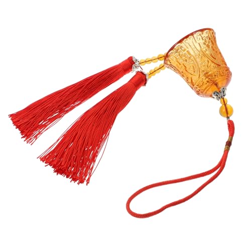 Yardenfun Kreative Windglocke Auto Anhänger Glücksbringer Dekoration Transparentes Ornament für Innenraum Hängedekoration Herbst Yardenfun Kreative Windglocke Auto Anhänger Glücksbringer Dekoration Transparentes Ornament für Innenraum Hängedekoration Herbst von Yardenfun