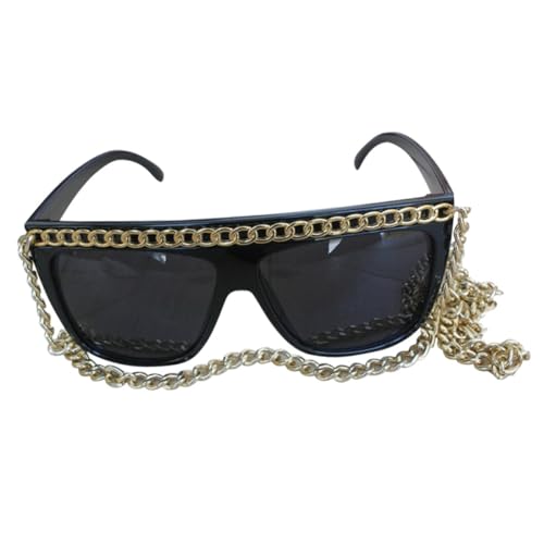 Yardenfun Lustige Partybrille mit Goldkette Kreative Kostümbrille für Halloween Karneval Leicht für Angenehmen Tragekomfort Foto Requisiten Feiern Yardenfun Lustige Partybrille mit Goldkette Kreative Kostümbrille für Halloween Karneval Leicht für Angenehmen Tragekomfort Foto Requisiten Feiern von Yardenfun