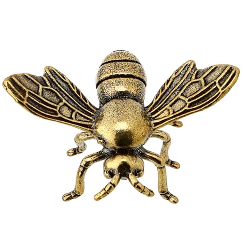 Yardenfun Bee Figurine Decor Biene Figurine Kreative Desktop Schmuck von Yardenfun