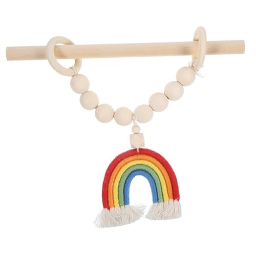 Yardenfun Raffhalter Für Vorhänge Mit Regenbogen-quastenperlen Holzperlen Raffhalter Für Vorhänge Bindeseil Für Dekorativer Vorhanggurt Befestigungsgurt Für Zu Hause Yardenfun Raffhalter Für Vorhänge Mit Regenbogen-quastenperlen Holzperlen Raffhalter Für Vorhänge Bindeseil Für Dekorativer Vorhanggurt Befestigungsgurt Für Zu Hause von Yardenfun