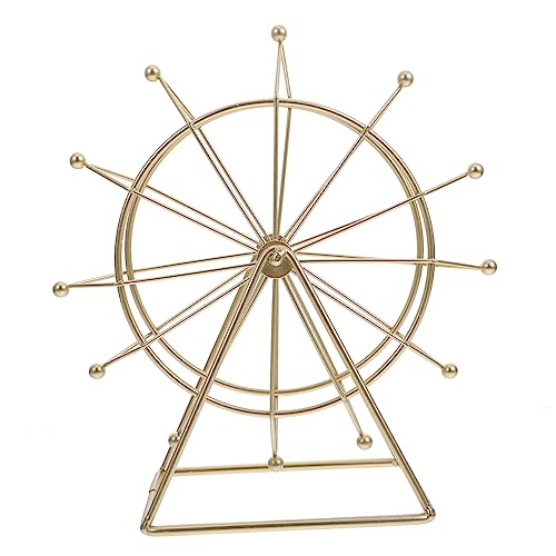 Yardenfun Rotierendes Riesenrad Ornament aus Tischdekoration für Kreative Einweihungsfeiern Stabiler Standfuß Stilvolle und Einzigartige Gestaltung für Freunde von Yardenfun