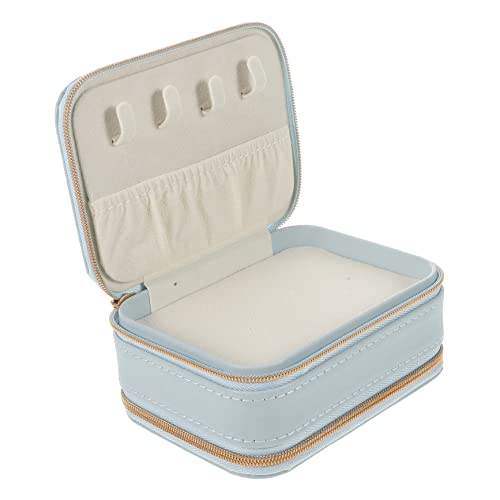 Yardenfun Schmuck Aufbewahrungsbox Doppellagige Schmuck Organizer für Ringe Ohrringe Armbänder Transportable Schmuckschatulle für Reisen Zuhause Yardenfun Schmuck Aufbewahrungsbox Doppellagige Schmuck Organizer für Ringe Ohrringe Armbänder Transportable Schmuckschatulle für Reisen Zuhause von Yardenfun