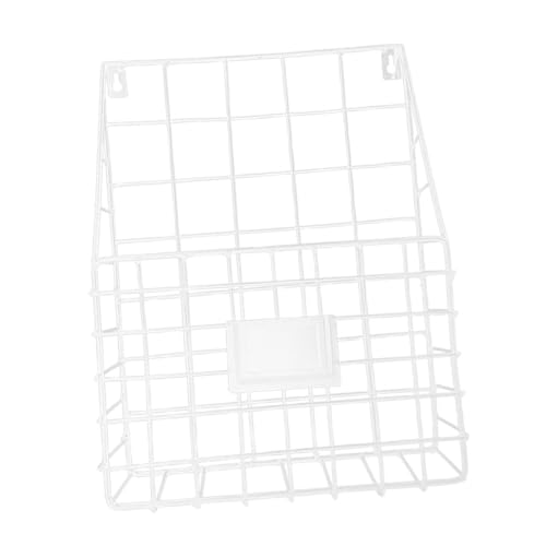 Yardenfun Weißer Metall Wand Magazinhalter Wandkorb Zeitungsständer Wandregal Schmal für Büro und Zuhause zur Aufbewahrung von Zeitschriften und Dokumenten Yardenfun Weißer Metall Wand Magazinhalter Wandkorb Zeitungsständer Wandregal Schmal für Büro und Zuhause zur Aufbewahrung von Zeitschriften und Dokumenten von Yardenfun