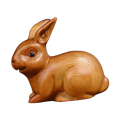 Yardenfun Zodiac Rabbit Holzfigur Handgefertigte für Schreibtisch und Langlebig zur Verschönerung Ihres Verarbeitung Geschenkidee für Besondere Anlässe Yardenfun Zodiac Rabbit Holzfigur Handgefertigte für Schreibtisch und Langlebig zur Verschönerung Ihres Verarbeitung Geschenkidee für Besondere Anlässe von Yardenfun