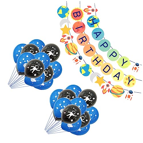 Yardwe 1 Latte-Ballon-Set Party -Ornamente Partyballons kindergeburtstags dekoration luftballons balloons Ballon Party Zubehör Geburtstagsparty liefert Partyverzierung Emulsion Blue von Yardwe