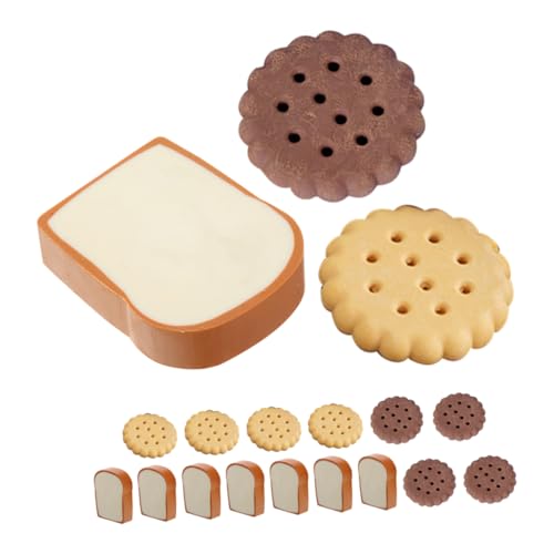Yardwe 1 Satz Eraser Von Cookie Styling Toast-radierer Süße Mini-radierer Fun Eraser Belohnungen Im Klassenzimmer Brotradierer Gummi von Yardwe
