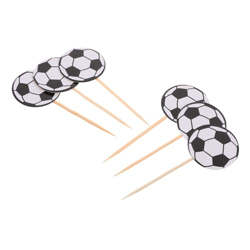 Yardwe 1 Satz Fußball-kucheneinsatz Dekoration Fußball-cupcake-picks Fußball-kuchendekor Dessert-topper Für Geburtstagsfeiern Geburtstagskuchenverzierungen Papier 60 Stück Yardwe 1 Satz Fußball-kucheneinsatz Dekoration Fußball-cupcake-picks Fußball-kuchendekor Dessert-topper Für Geburtstagsfeiern Geburtstagskuchenverzierungen Papier 60 Stück von Yardwe