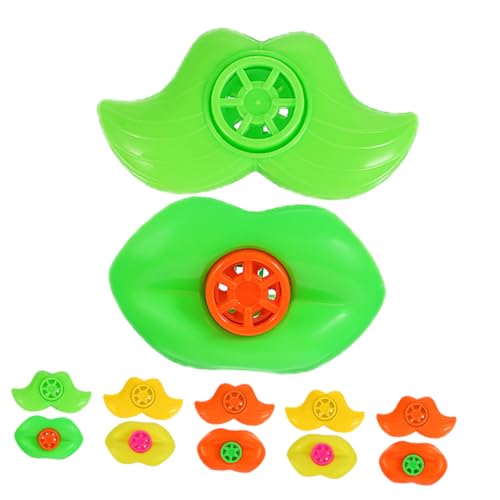 Yardwe 1 Satz Pfeifen Kinderpfeife Partygebläse Krachmacher Partykrachmacher Schnurrbartpfeife Partygebläse Für Geburtstags-gebläse Plastik von Yardwe