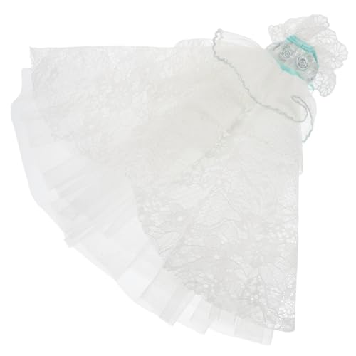 Yardwe 1 Satz Puppenkleidung puppenschuhe Puppen Schuhe Kleid für Puppen Spielzeugkleidung Puppen Modellkleidung Puppenmode Set Vintage Outfit Puppenkleid Kleidung für Puppen Kunststoff von Yardwe