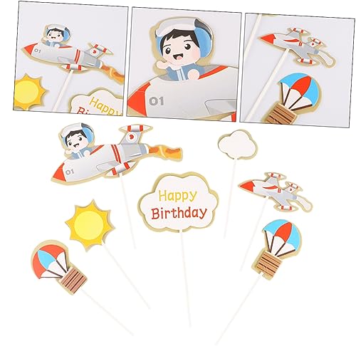 Yardwe 1 Satz Teiliges Tortendekorationsset Für Cake Toppers Bunten Farben Für Geburtstagsfeiern Und Themenpartys Um Kreative Und Lustige Kuchen Zu Gestalten 35 Stück Yardwe 1 Satz Teiliges Tortendekorationsset Für Cake Toppers Bunten Farben Für Geburtstagsfeiern Und Themenpartys Um Kreative Und Lustige Kuchen Zu Gestalten 35 Stück von Yardwe