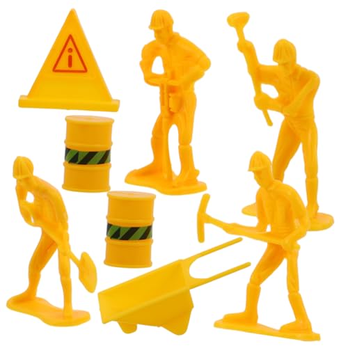 Yardwe 1 Set Entwickelt Kuchen Dekorieren Bau Arbeiter Kunststoff Yardwe 1 Set Entwickelt Kuchen Dekorieren Bau Arbeiter Kunststoff von Yardwe