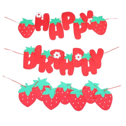 Yardwe 1 Set Geburtstagsparty Dekoration Themen Süßigkeiten Große Dekoration Geburtstagsdeko Erdbeeren Beeren Dekorationen Erstes Rosa Zubehör Artikel Banner Für Girlande Yardwe 1 Set Geburtstagsparty Dekoration Themen Süßigkeiten Große Dekoration Geburtstagsdeko Erdbeeren Beeren Dekorationen Erstes Rosa Zubehör Artikel Banner Für Girlande von Yardwe