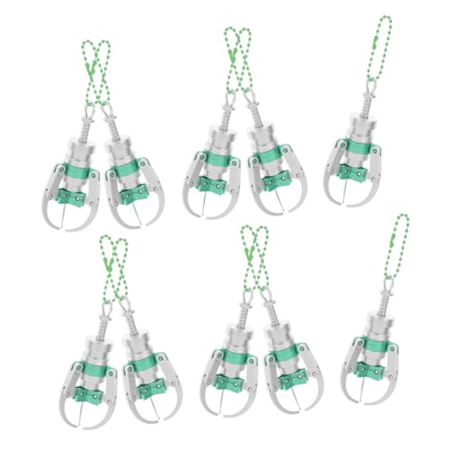 Yardwe 10 Stück Farbige Gripper Pendants aus Kunststoff Stylische Dekoration für Taschen und Rucksäcke von Yardwe
