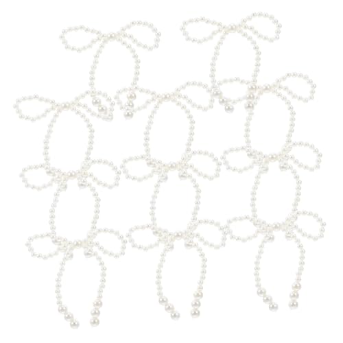 Yardwe 10 Stück Faux Pearl Bow Cake Decorations Elegante Perlen Schleifen für Hochzeiten Geburtstagsfeiern Diy Zubehör Weiß für Romantische Anlässe Yardwe 10 Stück Faux Pearl Bow Cake Decorations Elegante Perlen Schleifen für Hochzeiten Geburtstagsfeiern Diy Zubehör Weiß für Romantische Anlässe von Yardwe