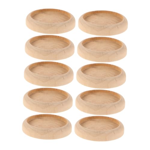 Yardwe 10 Stück Miniatur-Holzsockel für Kunstwerke Massivholz Nadelkissen Basis für den täglichen Gebrauch für Bastelprojekte und DIY-Kunstausstellung in Haus und Büro Yardwe 10 Stück Miniatur-Holzsockel für Kunstwerke Massivholz Nadelkissen Basis für den täglichen Gebrauch für Bastelprojekte und DIY-Kunstausstellung in Haus und Büro von Yardwe