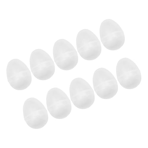Yardwe 10 Stück Ostereier Befüllbare Osterbehälter Klare Ausfüllbare Ornamente Klares Osterei Gastgeschenke Für Ostern -süßigkeiten-boxen Befüllbares Ei Plastik Transparent von Yardwe
