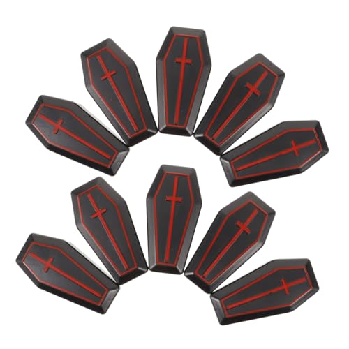 Yardwe 10 Stück Sarg Bonbonboxen Dekoration Geisterparty Realistische Requisite Halloween Süße Särge Miniaturen Für Den Innenbereich Kreative Dekoration Kleine von Yardwe