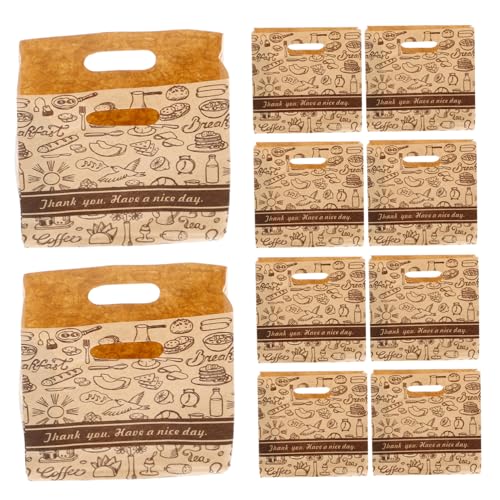 Yardwe 10 Stück Zubehör für Puppenhäuser Mini-Papiertüten von Yardwe