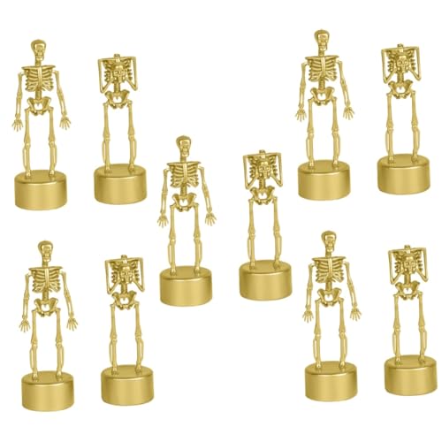 Yardwe 10 Teiliges Halloween Skelett Deko Realistische Figur mit Einzigartigen Posen Detailreiche Grusel Dekoration für Zuhause Büro Party und Halloween Atmosphäre Yardwe 10 Teiliges Halloween Skelett Deko Realistische Figur mit Einzigartigen Posen Detailreiche Grusel Dekoration für Zuhause Büro Party und Halloween Atmosphäre von Yardwe