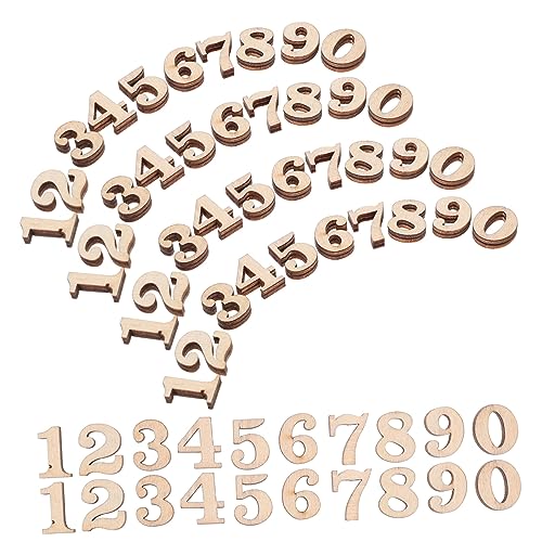 Yardwe 100 Stück Alphabet -Holzchip -Unterrichtshilfe Kleine Holzscheiben leere Holzspäne Holzausschnitt basteln unvollendete Holzverzierungen Holzspäne zum Malen Holzausschnitte hölzern von Yardwe