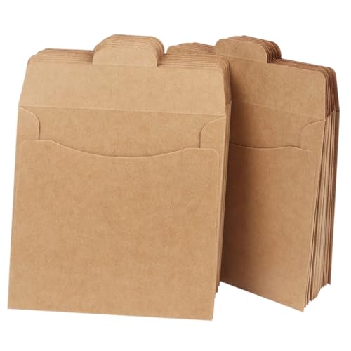 Yardwe 100 Stück Disc Umschläge Manila Umschläge Aktenumschläge Mini Papiertüten Party Geschenktüten Hüllen Umschlag Einladungsumschläge Legal File Folder Hellbraunes Kraftpapier Yardwe 100 Stück Disc Umschläge Manila Umschläge Aktenumschläge Mini Papiertüten Party Geschenktüten Hüllen Umschlag Einladungsumschläge Legal File Folder Hellbraunes Kraftpapier von Yardwe