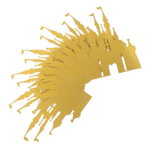 Yardwe 100 Stück Schloss Kuchen Topper für Jungen und Mädchen Prinzessin Thema Party Dekorationen Glitzer Schloss Kuchen Dekoration Geburtstagsfeier Zubehör Dessert Toppers Yardwe 100 Stück Schloss Kuchen Topper für Jungen und Mädchen Prinzessin Thema Party Dekorationen Glitzer Schloss Kuchen Dekoration Geburtstagsfeier Zubehör Dessert Toppers von Yardwe