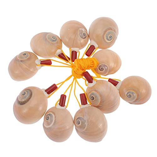 Yardwe 10Stücke Conch Förmige Pfeifenspielzeug Für Langlebige Kunststoffpfeifen Mit Kreativen Designs Für Partys Und Outdoor Aktivitäten Sicher Und Farbenfroh von Yardwe