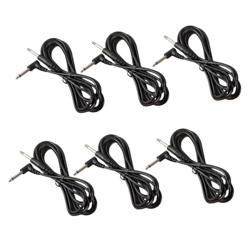 Yardwe 10Stücke Effektpedal Patchkabel für Gitarre Bass und Lautsprecher Geräuschloses Instrumentenkabel für Gitarren und Effektgeräte Schwarz Yardwe 10Stücke Effektpedal Patchkabel für Gitarre Bass und Lautsprecher Geräuschloses Instrumentenkabel für Gitarren und Effektgeräte Schwarz von Yardwe