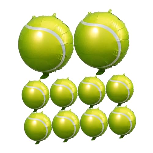 Yardwe 10Stücke Luftballons Sport Party Dekoration Vielseitige Luftballons Für Kindergeburtstag Und Sport Events Langlebig Und Einfach Aufzuhängen Für Sommer von Yardwe