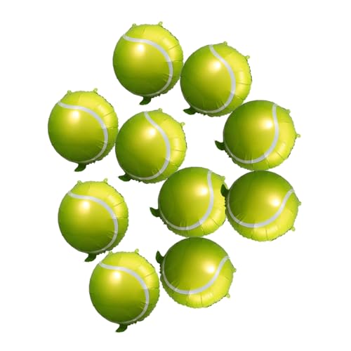 Yardwe 10Stücke Tennisball Luftballons Sport Party Dekoration Aufblasbare Ballons für Kindergeburtstag und Sportveranstaltungen für Yardwe 10Stücke Tennisball Luftballons Sport Party Dekoration Aufblasbare Ballons für Kindergeburtstag und Sportveranstaltungen für von Yardwe