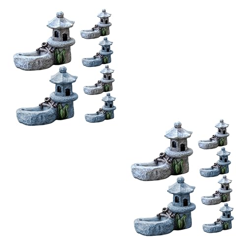 Yardwe 12 STK Mikro-landschaftsverzierung Mini-teichturm Minipuppe Terrarienbecken Bonsai-Figur Mini-Puppen Rasen Spielzeuge Kleines Teichturm-Ornament Glasdekor Zen Garten Jahrgang Harz Yardwe 12 STK Mikro-landschaftsverzierung Mini-teichturm Minipuppe Terrarienbecken Bonsai-Figur Mini-Puppen Rasen Spielzeuge Kleines Teichturm-Ornament Glasdekor Zen Garten Jahrgang Harz von Yardwe