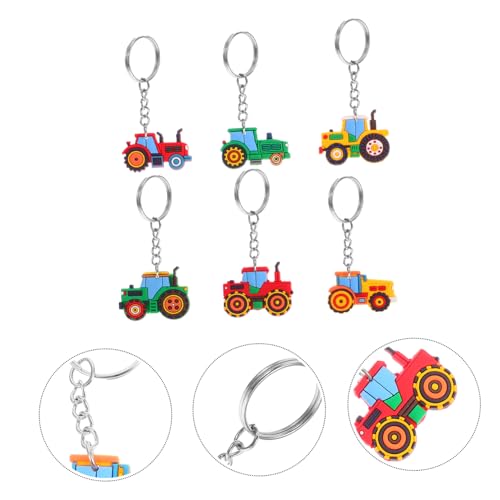 Yardwe 12 Stck. Bau Lkw Schlüsselanhänger Farm Thema Schlüsselring Partygeschenk Belohnung Osterfest Partybevorzugung Yardwe 12 Stck. Bau Lkw Schlüsselanhänger Farm Thema Schlüsselring Partygeschenk Belohnung Osterfest Partybevorzugung von Yardwe