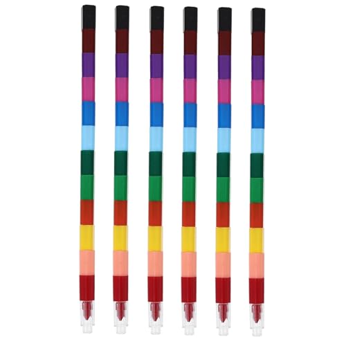 Yardwe 12 Stück Kleinkind Buntstifte Buntstifte Kompakter Wachsstift Tragbarer Kindermalstift Kompakter Kindermalstift Wachs -buntstifte Für Künstler Malkreide Wachsmalstift von Yardwe