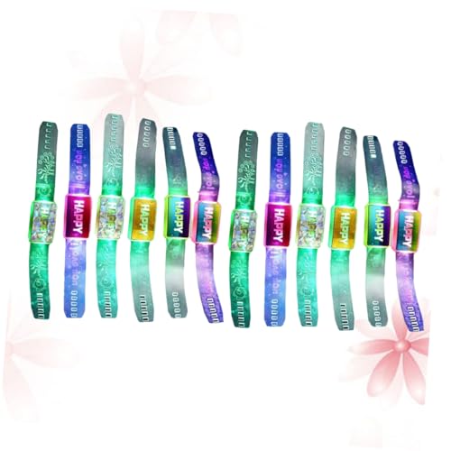 Yardwe 12 Stück Leuchtende Armbänder LED Handgelenk Armbänder für Konzerte und Partys Vielseitig Einsetzbar Bunten Farben Langlebig für Erwachsene Yardwe 12 Stück Leuchtende Armbänder LED Handgelenk Armbänder für Konzerte und Partys Vielseitig Einsetzbar Bunten Farben Langlebig für Erwachsene von Yardwe