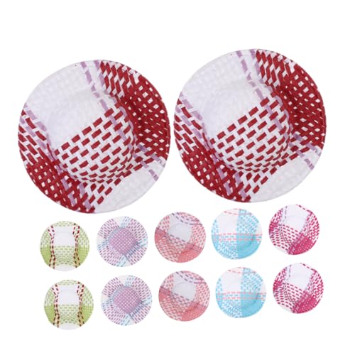 Yardwe 12 Stück Papierhut Mini-Craft-Hut Miniatur-Strickmütze Mützen Puppenhüte für Handwerk Hut Foto Requisiten Miniatur winzige Hüte puppengewebte hüte Puppenhaus-Minihut Yardwe 12 Stück Papierhut Mini-Craft-Hut Miniatur-Strickmütze Mützen Puppenhüte für Handwerk Hut Foto Requisiten Miniatur winzige Hüte puppengewebte hüte Puppenhaus-Minihut von Yardwe