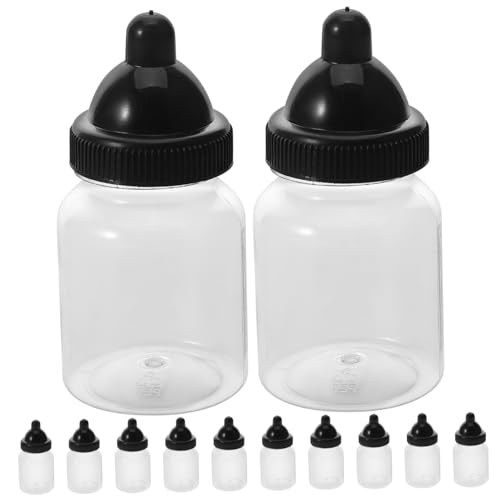 Yardwe 12 Stück Teiliges Babyflasche Süßigkeitenboxen Transparente Candy Verpackungsboxen für Geburtstagsfeiern und Besondere Anlässe Einzigartiges Design mit Passendem Deckel Yardwe 12 Stück Teiliges Babyflasche Süßigkeitenboxen Transparente Candy Verpackungsboxen für Geburtstagsfeiern und Besondere Anlässe Einzigartiges Design mit Passendem Deckel von Yardwe