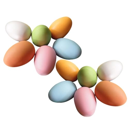 Yardwe 12 Stück Teiliges Bunte Kunststoff Ostereier zum Aufhängen Realistische Deko mit Glatter Oberfläche Kindgerechte Bastel Eier für Osterdeko Umweltfreundlich Zufällige Farbe Yardwe 12 Stück Teiliges Bunte Kunststoff Ostereier zum Aufhängen Realistische Deko mit Glatter Oberfläche Kindgerechte Bastel Eier für Osterdeko Umweltfreundlich Zufällige Farbe von Yardwe