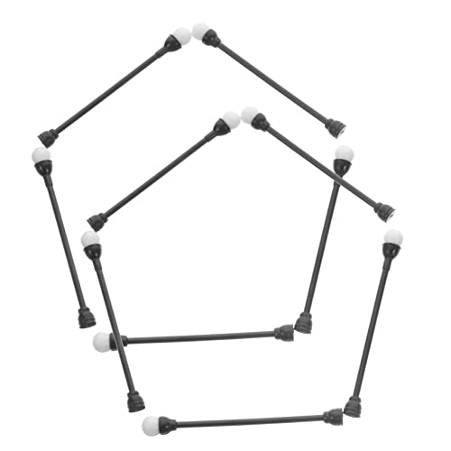 Yardwe 12Stücke Straßenlaterne Modell Für Puppenhaus Dekoration Material Kompaktes Design Für Mikrolandschaften Für Bastelfreunde Warmes Licht von Yardwe