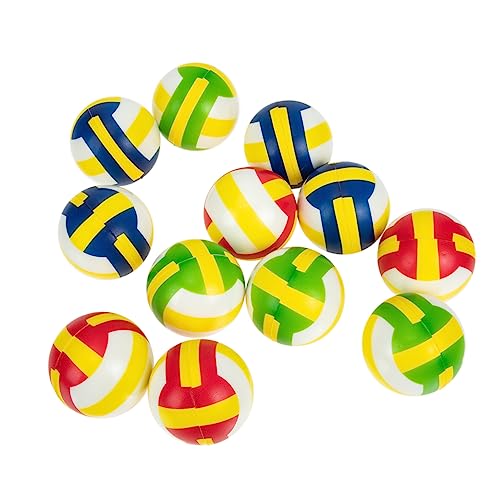 Yardwe 12Stücke Stressspielzeug Lustige Mini Volleyballs Aus Langlebigem PU Material Zum Stressabbau Kreativen Für Erwachsene Farben Yardwe 12Stücke Stressspielzeug Lustige Mini Volleyballs Aus Langlebigem PU Material Zum Stressabbau Kreativen Für Erwachsene Farben von Yardwe