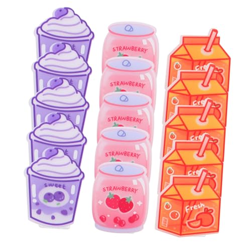 Yardwe 15Stücke Kreatives Teiliges aus Cartoon Acryl Büroklammern Süße Dekorative Binder Clips für Notizen Dokumente und Mehr für Schule und Büro Multifunktional und Tragbar Yardwe 15Stücke Kreatives Teiliges aus Cartoon Acryl Büroklammern Süße Dekorative Binder Clips für Notizen Dokumente und Mehr für Schule und Büro Multifunktional und Tragbar von Yardwe