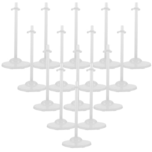 Yardwe 15Stücke Puppenständer Transparent Verstellbare Puppenhalter für Dolls Stabiler Display Rack zur Präsentation von Figuren für Kinderzimmer und Sammlungen Yardwe 15Stücke Puppenständer Transparent Verstellbare Puppenhalter für Dolls Stabiler Display Rack zur Präsentation von Figuren für Kinderzimmer und Sammlungen von Yardwe