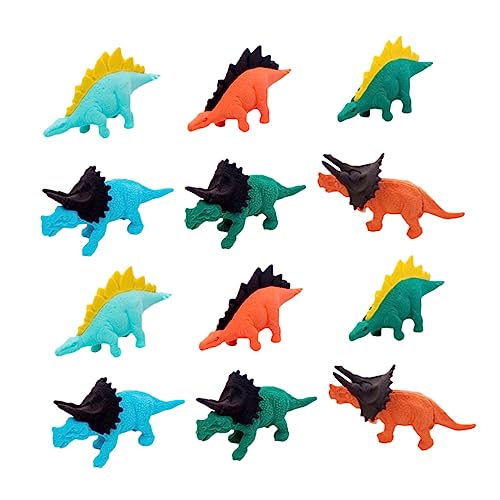 Yardwe 16Stücke Dinosaurier Radiergummis Für Lustige Cartoon Radiergummis Für Schreibwarenzubehör Für Kindergarten Grundschule Zufällige Designs von Yardwe
