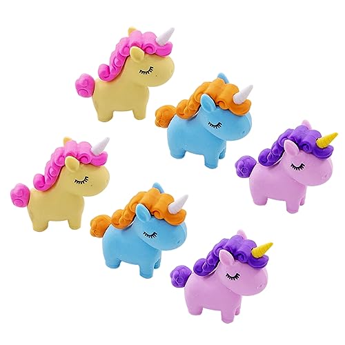 Yardwe 18 Stück Teiliges Einhorn Radiergummi Süße Cartoon Tier Radiergummis für Schule und Zuhause Kreative Schulstationery für Zufällige Farben Zufällige Farbe Yardwe 18 Stück Teiliges Einhorn Radiergummi Süße Cartoon Tier Radiergummis für Schule und Zuhause Kreative Schulstationery für Zufällige Farben Zufällige Farbe von Yardwe