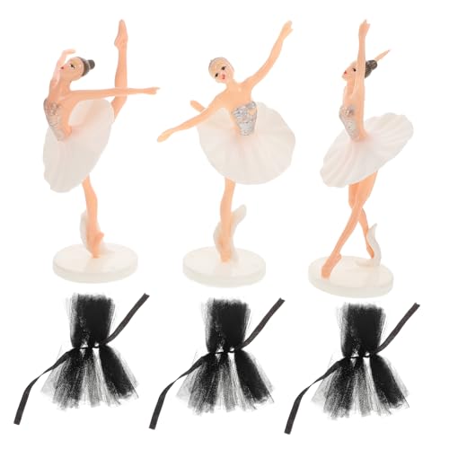 Yardwe 1Satz Ballett Kuchen Topper Teiliges Tüllrock Deko für Geburtstagsfeier Shower Hochzeit und Heimdekoration Elegante Ballerina Figürchen Yardwe 1Satz Ballett Kuchen Topper Teiliges Tüllrock Deko für Geburtstagsfeier Shower Hochzeit und Heimdekoration Elegante Ballerina Figürchen von Yardwe